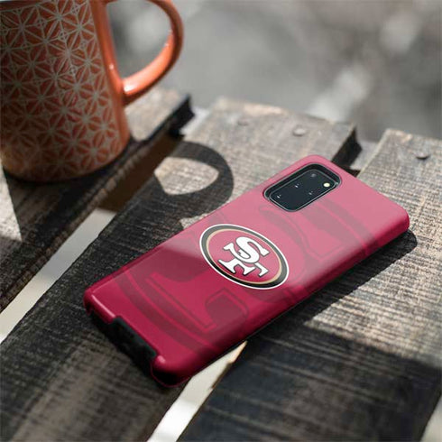 NFL San Francisco 49ers Double Vision Galaxy S20 Plus Pro Case