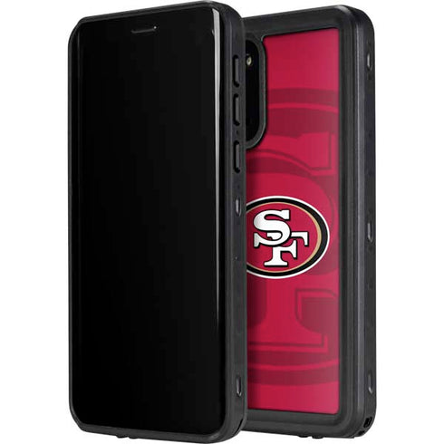 NFL San Francisco 49ers Double Vision Galaxy S20 Plus Waterproof Case