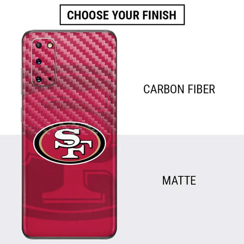 NFL San Francisco 49ers Double Vision Galaxy S20 Skin
