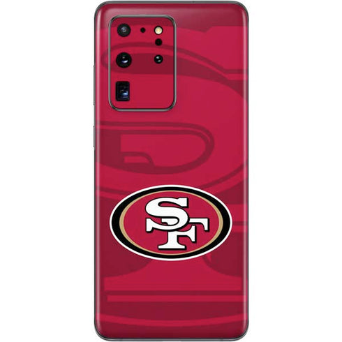 NFL San Francisco 49ers Double Vision Galaxy S20 Ultra 5G Skin