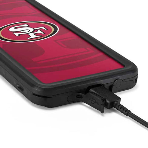NFL San Francisco 49ers Double Vision Galaxy S20 Waterproof Case