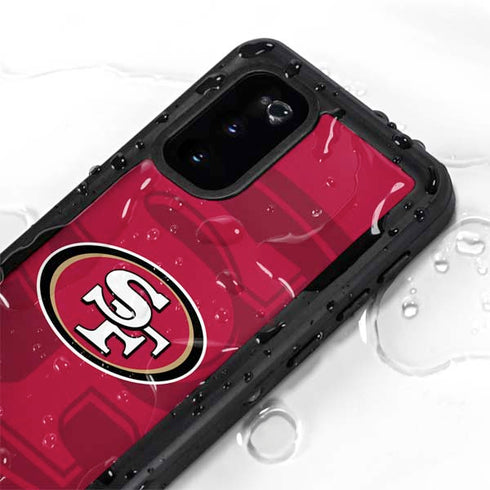 NFL San Francisco 49ers Double Vision Galaxy S20 Waterproof Case
