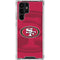 NFL San Francisco 49ers Double Vision Galaxy S23 Ultra Clear Case