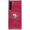 NFL San Francisco 49ers Double Vision Galaxy S24 FE Clear Case