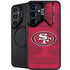 NFL San Francisco 49ers Double Vision Galaxy S25 Plus Kickstand Case