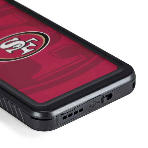 NFL San Francisco 49ers Double Vision Galaxy S24 Plus Waterproof Case