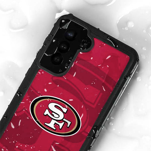 NFL San Francisco 49ers Double Vision Galaxy S24 Plus Waterproof Case