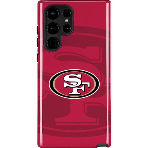 NFL San Francisco 49ers Double Vision Galaxy S25 Ultra Impact Case
