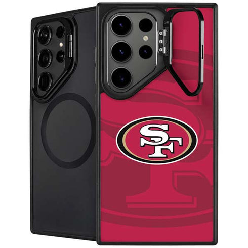 NFL San Francisco 49ers Double Vision Galaxy S25 Ultra Kickstand Case