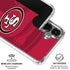 NFL San Francisco 49ers Double Vision Galaxy S26 Clear Case
