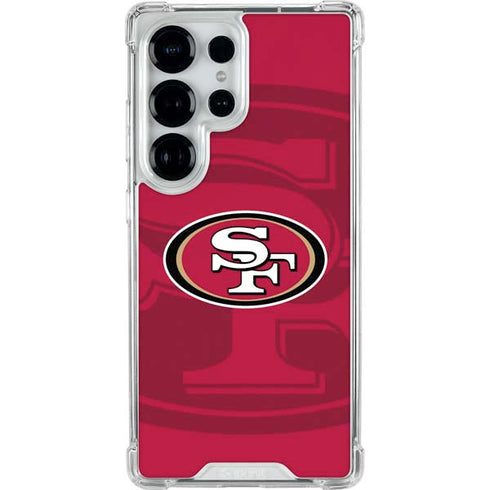 NFL San Francisco 49ers Double Vision Galaxy S26 Ultra Clear Case