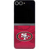 NFL San Francisco 49ers Double Vision Galaxy Z Flip6 Skin