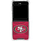 NFL San Francisco 49ers Double Vision Galaxy Z Flip6 Clear Case