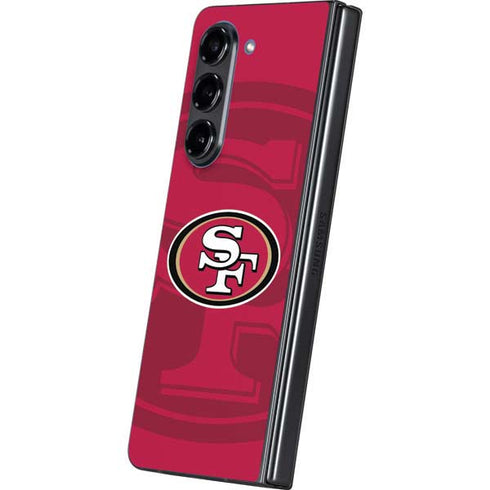 NFL San Francisco 49ers Double Vision Galaxy Z Fold5 5G Skin