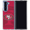 NFL San Francisco 49ers Double Vision Galaxy Z Fold6 Clear Case