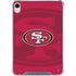NFL San Francisco 49ers Double Vision iPad 11th Gen (2025) Clear Case
