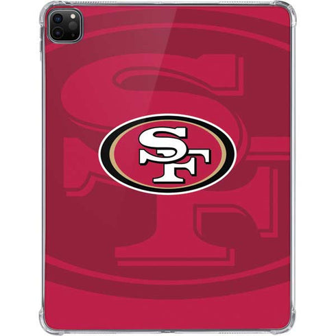 NFL San Francisco 49ers Double Vision iPad Pro 11in (2024) Clear Case