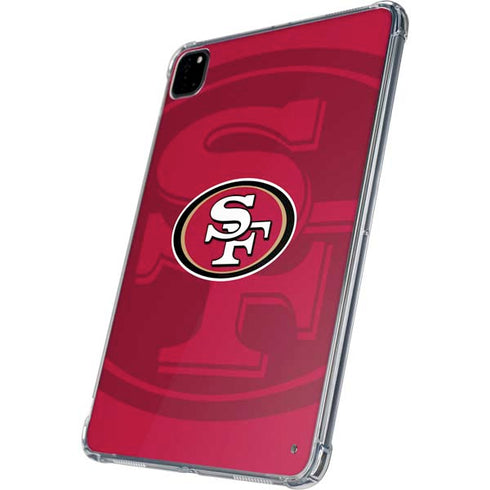 NFL San Francisco 49ers Double Vision iPad Pro 11in (2024) Clear Case