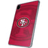 NFL San Francisco 49ers Double Vision iPad Pro 11in (2024) Clear Case