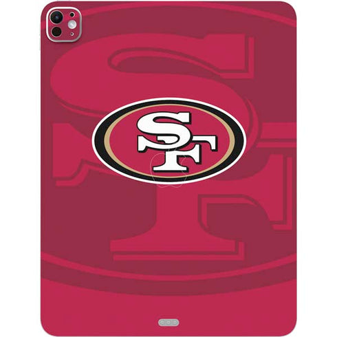 NFL San Francisco 49ers Double Vision iPad Pro 13in M4 (2024) Skin