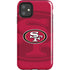 NFL San Francisco 49ers Double Vision iPhone 11 Impact Case