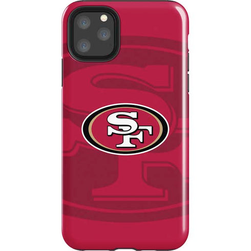 NFL San Francisco 49ers Double Vision iPhone 11 Pro Max Impact Case