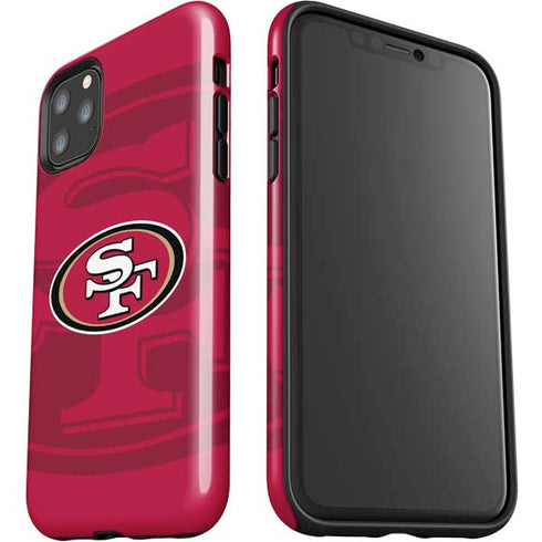 NFL San Francisco 49ers Double Vision iPhone 11 Pro Max Impact Case