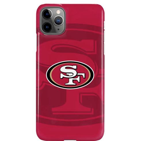 NFL San Francisco 49ers Double Vision iPhone 11 Pro Max Lite Case
