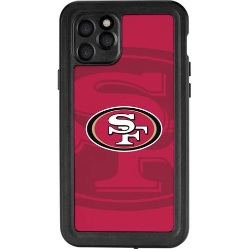 NFL San Francisco 49ers Double Vision iPhone 11 Pro Waterproof Case