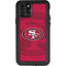 NFL San Francisco 49ers Double Vision iPhone 11 Pro Waterproof Case
