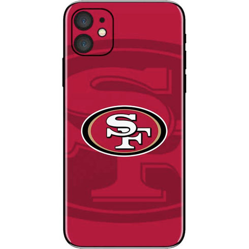 NFL San Francisco 49ers Double Vision iPhone 11 Skin