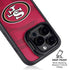 NFL San Francisco 49ers Double Vision iPhone 14 Pro Kickstand Case