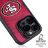 NFL San Francisco 49ers Double Vision iPhone 14 Pro Max Kickstand Case