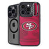 NFL San Francisco 49ers Double Vision iPhone 15 Pro Kickstand Case