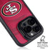 NFL San Francisco 49ers Double Vision iPhone 15 Pro Max Kickstand Case