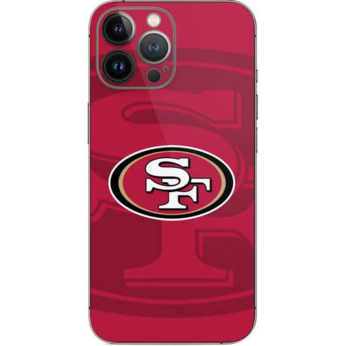 NFL San Francisco 49ers Double Vision iPhone 15 Pro Max Skin