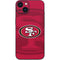 NFL San Francisco 49ers Double Vision iPhone 15 Skin
