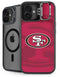 NFL San Francisco 49ers Double Vision iPhone 16 Kickstand Case