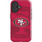 NFL San Francisco 49ers Double Vision iPhone 16 Plus Impact Case