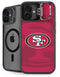NFL San Francisco 49ers Double Vision iPhone 16 Plus Kickstand Case