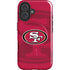 NFL San Francisco 49ers Double Vision iPhone 16 Plus Magsafe Impact Case