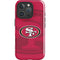 NFL San Francisco 49ers Double Vision iPhone 16 Pro Impact Case