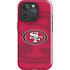 NFL San Francisco 49ers Double Vision iPhone 16 Pro Impact Case