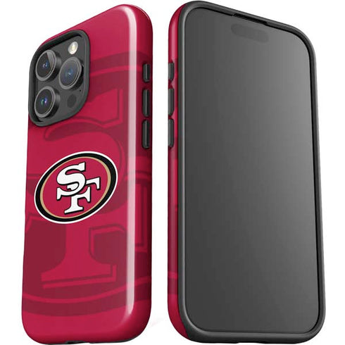 NFL San Francisco 49ers Double Vision iPhone 16 Pro Impact Case