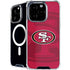 NFL San Francisco 49ers Double Vision iPhone 16 Pro MagSafe Case
