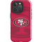 NFL San Francisco 49ers Double Vision iPhone 16 Pro Max Impact Case