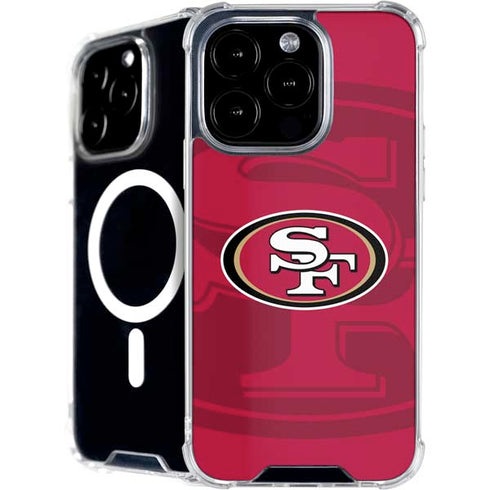 NFL San Francisco 49ers Double Vision iPhone 16 Pro Max MagSafe Case