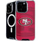 NFL San Francisco 49ers Double Vision iPhone 16 Pro Max MagSafe Case