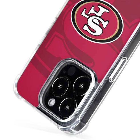 NFL San Francisco 49ers Double Vision iPhone 16 Pro Max MagSafe Case