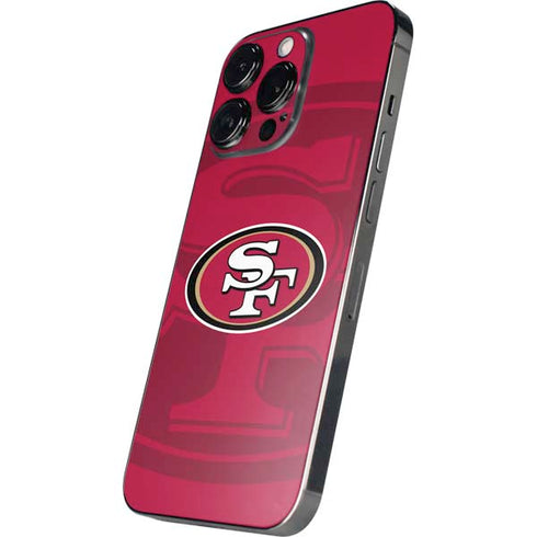NFL San Francisco 49ers Double Vision iPhone 16 Pro Max Skin